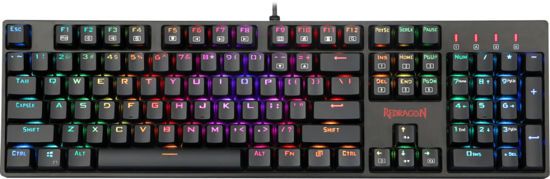 Redragon Surara K582 RGB mehanička tipkovnica, smeđi prekidači