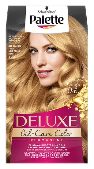 Schwarzkopf Palette Deluxe boja za kosu, 345 Gold Gloss Honey