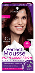 Schwarzkopf Perfect Mousse boja za kosu, 388 tamno crvenkastosmeđa