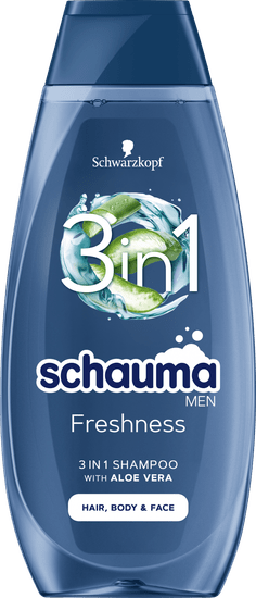 Schauma Sea Mineral & Aloe Vera šampon, 3u1, 400ml