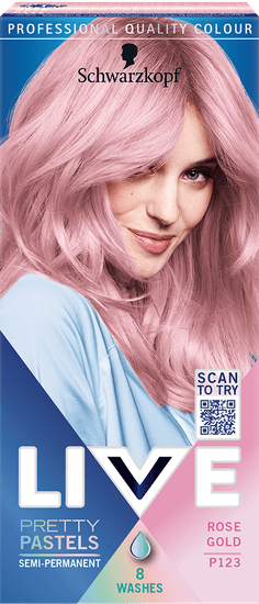 Schwarzkopf Live Pretty Pastels boja za kosu, rose gold