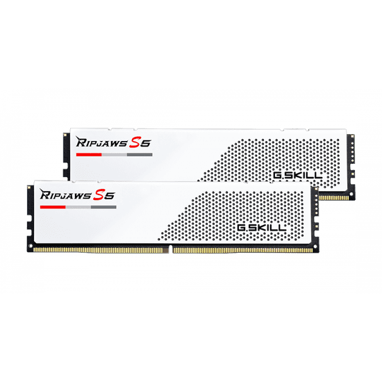 G.Skill Ripjaws S5 memorija (RAM), 32GB (2x16GB), DDR5-5200MHz, CL36, 1.20V, bijela (F5-5200J3636C16GX2-RS5W)