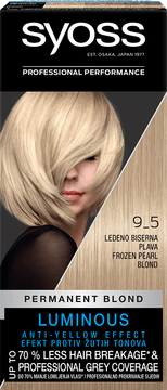 Syoss Baseline Color boja za kosu, 9-5 ledeno biserno plava