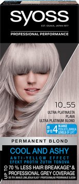 Syoss Baseline Color boja za kosu, 10-55 ultra platinasto plava
