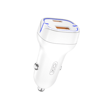 XO Punjač za auto CC37 PD, QC3.0 1xUSB, 1xUSB-C