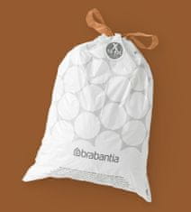 Brabantia PerfectFit vrećice, 10-12 l (X), 40/1, bijele