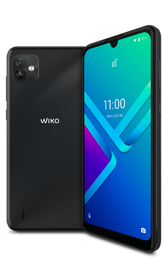 Wiko Y82 telefon, crni