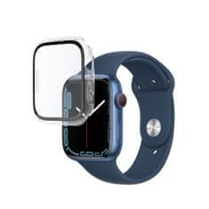 FIXED Pure+ zaštitna futrola s kaljenim staklom za Apple Watch, 41 mm, prozirna (FIXPUW-817)