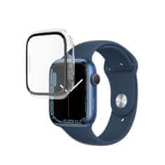 FIXED Pure+ zaštitna futrola s kaljenim staklom za Apple Watch, 45 mm, prozirna (FIXPUW-818)