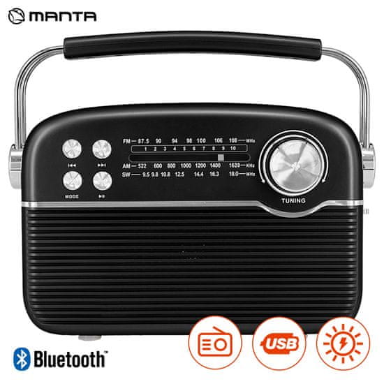 Manta RDI916 Solarni Radio