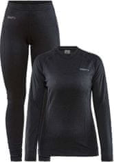 Craft Core Dry sportski set, osnovni, ženski, crna, XS
