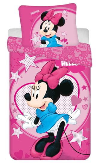 Jerry Fabrics Posteljina Minnie Hello micro