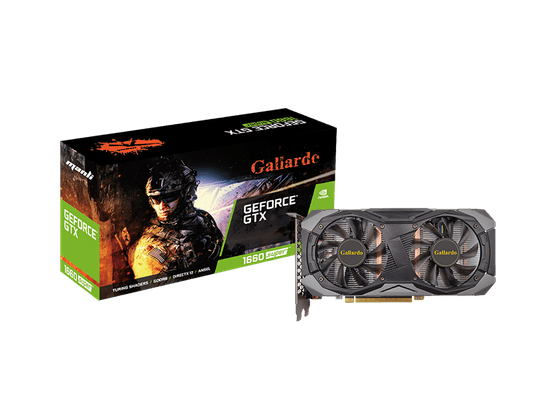 Manli GeForce GTX 1660 Super Gallardo (M2436+N537) grafička kartica, 6 GB GDDR6 (M-NGTX1660SG-M2436)