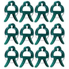 Netscroll Kopče za pričvršćivanje biljaka u dvije veličine za stabilan uspravan rast, ClampsGarden