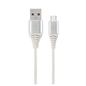 CABLEXPERT Kabel USB-A na USB-C 2m Premium bijeli