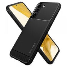 Spigen Rugged Armor silikonska maskica za Samsung Galaxy S22 5G, crna