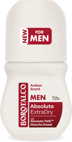 Borotalco Men Absolute Extra Dry Roll on dezodorans, 50 ml