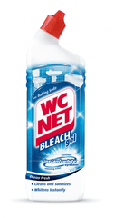 WC Net Ocean Fresh gel za čišćenje s izbjeljivačem, 750 ml