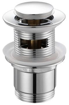 AQUALINE Univerzalni Click-Clack Ispravljač, Krom, Za Umyvadla 30-45mm, 5/4” Závit