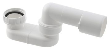 POLYSAN Polysan Plastični Sifon Bijeli DN40/50, 52mm, 6/4" Zavit