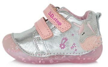 D-D-step tenisice, za djevojčice, kožne (S015-805)