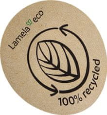 Lamela Magnolia ECO posuda za cvijeće od recikliranih materijala, 160 mm, antracit