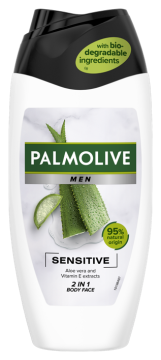 Palmolive Men Sensitive 2u1 gel za tuširanje, 250 ml