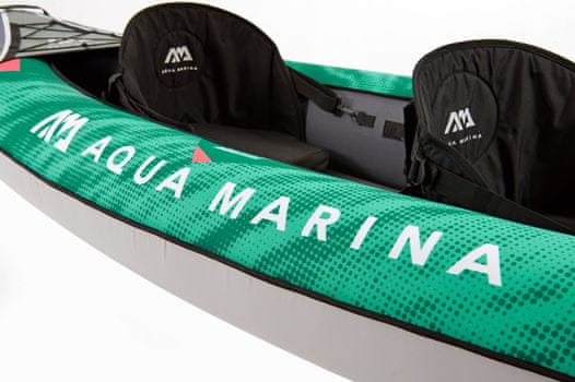  Aqua Marina Laxo-320 Recreational Kayak, s 2 vesla, na napuhavanje, 2 osobe, 10,6x35