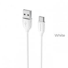 Borofone X19 podatkovni kabel, USB-C, 1 m, 2.4 A, bijeli