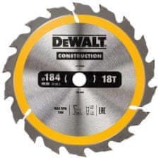 DeWalt DEWALT KRUŽNA PILA 184x16mmx30z
