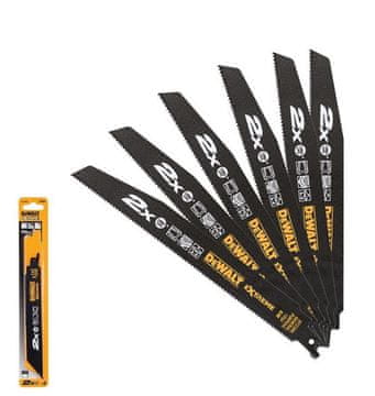 DEWALT LIST ZA SABLJNU PILU 203x1,4-1,8 mm METAL EXTREME 5 kom.