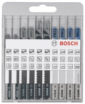 BOSCH LISTOVI ZA UDOBNU PILU X-PRO LINE JSB SET 10 KOM