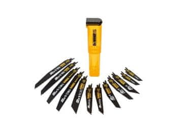DEWALT SET LISTOVA ZA RECIPRODAJNE PILE 12 komada.