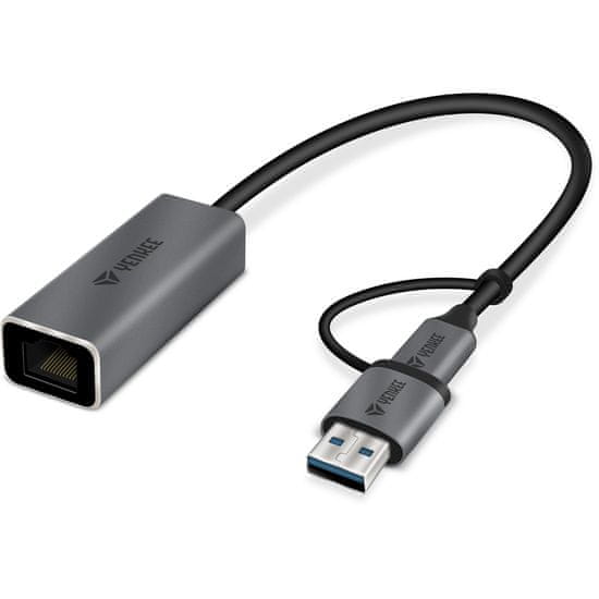 Yenkee USB-C na RJ-45 Ethernet adapter (YTC 013)