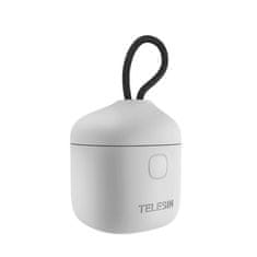 TELESIN 3-slot Waterproof Box punjač za GoPro Hero 9 / 10 / 11 / 12, siva