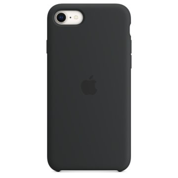 Apple zaštitna maskica ​​za Apple iPhone SE, silikonska, crna (MN6E3ZM/A)