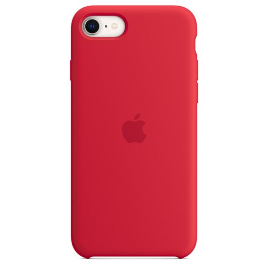 Apple zaštitna maskica za Apple iPhone SE, silikonska, crvena (MN6H3ZM/A)
