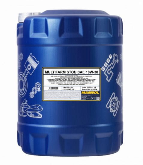 Mannol Multifarm STOU ulje za traktor, 10W-30, 10 l (MN2501-10)