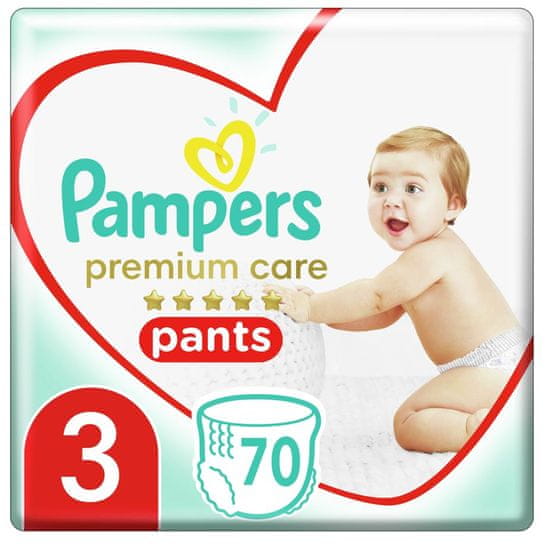 Pampers Premium Care Pants hlače pelene, vel. 3, 70 pelena
