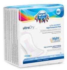 Canpol babies Ultra Dry visoko upijajući noćni ulošci za poslijeporođaj, 10 komada