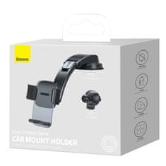 BASEUS Car Mount 2in1 držač mobitela za auto, crno