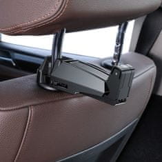 BASEUS Back Seat držač za automobil na naslonu za glavu, crno
