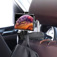 BASEUS Back Seat držač za automobil na naslonu za glavu, crno
