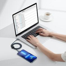 BASEUS Crystal Shine kabel USB-C / Lightning 20W 1.2m, crno