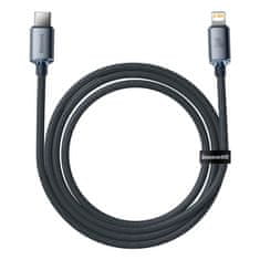 BASEUS Crystal Shine kabel USB-C / Lightning 20W 1.2m, crno