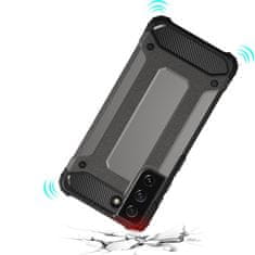 MG Hybrid Armor maska za Samsung Galaxy S22 Ultra, crno