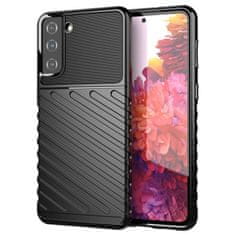 MG Thunder silikonska maska za Samsung Galaxy S22 Ultra, crno