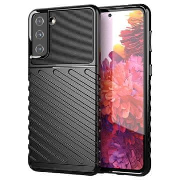 MG Thunder silikonska maska za Samsung Galaxy S22 Plus, crno