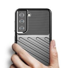 MG Thunder silikonska maska za Samsung Galaxy S22 Ultra, crno