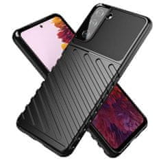 MG Thunder silikonska maska za Samsung Galaxy S22 Ultra, crno
